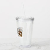 Modern Black | Foto van collage | Pap Best Gift Acryl Drinkbeker (Links)