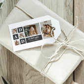 Modern Black | Foto van collage | Pap Best Gift Cadeaulabel