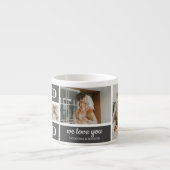 Modern Black | Foto van collage | Pap Best Gift Espresso Kop (Voorkant)