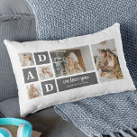 Modern Black | Foto van collage | Pap Best Gift Kussen<br><div class="desc">Een collage foto is een geweldig cadeauidee voor elke vader die graag aan de goede tijden denkt met familie en vrienden. Dit type foto bevat een collectie foto's die creatief zijn gerangschikt en samen worden weergegeven, vaak in een thema of lay-out die de persoonlijkheid of belangen van de ontvanger weerspiegelt.Een...</div>