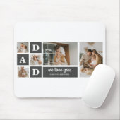 Modern Black | Foto van collage | Pap Best Gift Muismat (Met muis)