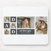 Modern Black | Foto van collage | Pap Best Gift Muismat (Voorkant)