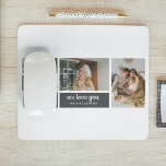Modern Black | Foto van collage | Pap Best Gift Muismat<br><div class="desc">Een collage foto is een geweldig cadeauidee voor elke vader die graag aan de goede tijden denkt met familie en vrienden. Dit type foto bevat een collectie foto's die creatief zijn gerangschikt en samen worden weergegeven, vaak in een thema of lay-out die de persoonlijkheid of belangen van de ontvanger weerspiegelt.Een...</div>
