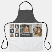 Modern Black | Foto van collage | Pap Best Gift Schort (Voorkant)