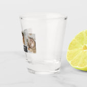 Modern Black | Foto van collage | Pap Best Gift Shot Glas (Rechts)