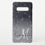 Modern Black Glitter Sparkles Personalized Name Samsung Galaxy S10  Hoesje<br><div class="desc">Introductie van ons prachtige Modern Black Glitter Sparkles gepersonaliseerde naamproduct, exclusief verkrijgbaar op Zazzle! Voeg een vleugje elegantie en glans toe aan uw dagelijks leven met dit op maat gemaakte item. Ons moderne Black Glitter Sparkles gepersonaliseerde naamproduct heeft een strakke zwarte achtergrond versierd met betoverende glitterachtige glitters. De combinatie van...</div>