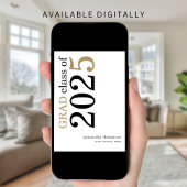 Modern Black Gold 2025 Afstuderen aangekondigd Aankondiging