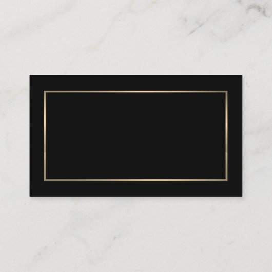 Modern Black & Gold Bachelorette Party Ticket (Achterkant)