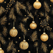 Modern black & gold watercolor custom name blanket fleece deken