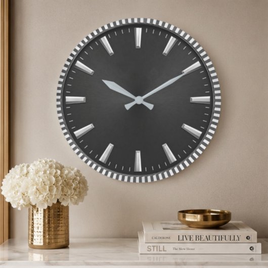 Modern Black Minimalist Luxury Contemporary Home Grote Klok