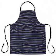 Modern Black Navy Blue Striped Pattern