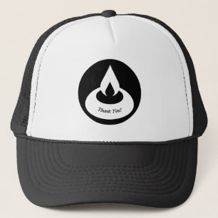 Modern Black Oil Light bedankt! Trucker Pet