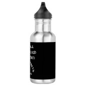 Modern Black Philippians 4 Bijbelse versie Waterfles (Rechts)