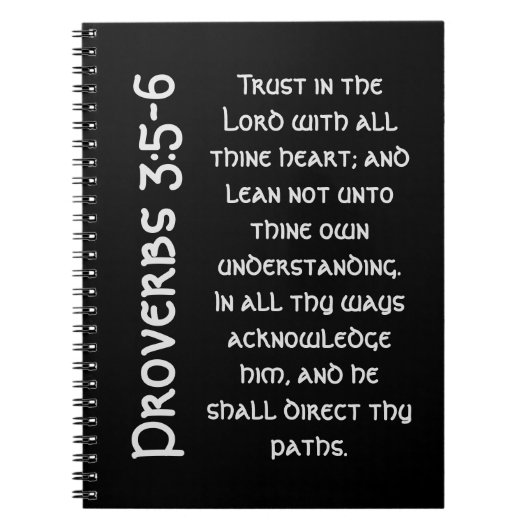 Modern Black Proverbs Bible Studie Notitieboek (Voorkant)