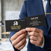 Modern Black Residential Painter & House Painting Visitekaartje