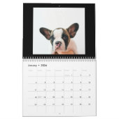 Modern Black Scrapbook Pet Photo Kalender (Jan 2026)