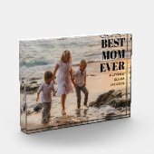 Modern Black Simple Kids Names Best Mom Ever Fotoblokken (Links)