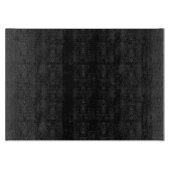 Modern Black Texture Snijplank (Voorkant)