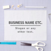 Modern Black Tissuepapier (Craft)