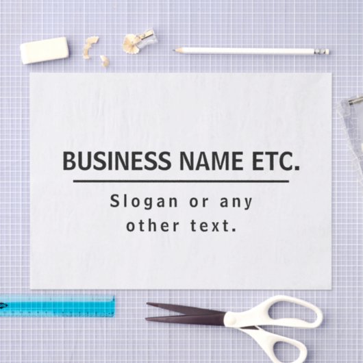 Modern Black Tissuepapier (Craft)