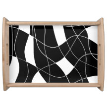 modern Black &white abstract pattern