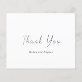 Modern Black White Budget Weddenschap Hartelijk da (Voorkant)