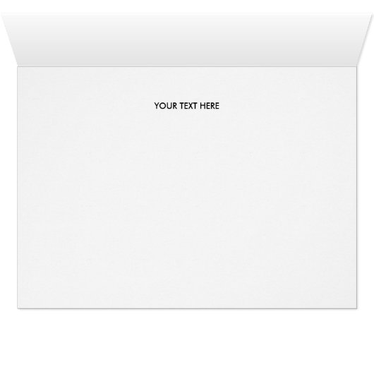 Modern Black & White Photo Weddenschap Hartelijk d (Binenzijde Horizontaal (Onderkant))