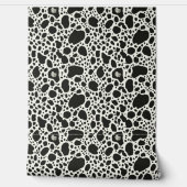 Modern Black & White Spot Behang (Afrollen)