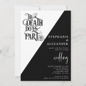 Modern Black White tot de dood maakt deel uit van  Kaart (Voorkant)