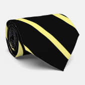 Modern Black YellowCute Stropdas (Opgerold)