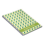 Modern Bladeren Gepersonaliseerd Notitieboek - Gro (Rechterzijde)