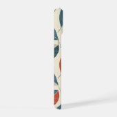 Modern bladmotief iPhone 15 case (Rechterkant)