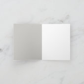 Modern Blank Bloemen Note Kaart Stationery (Binnen)