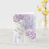 Modern Blank Bloemen Note Kaart Stationery (Gele Bloem)