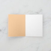 Modern Blank Botanical Note Card Stationery Bedankkaart (Binnen)