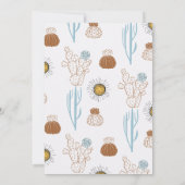 Modern Blauw Bruin Hoe het Westen Een Verjaardag W Kaart (Achterkant)