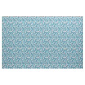 Modern blauw geometrisch | Stof (Yard (91,4 cm))