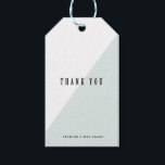 MODERN BLAUW KLEURBLOK BRUILOFT Cadeau Labels Cadeaulabel<br><div class="desc"></div>