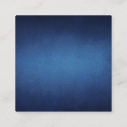 Modern Blauw Minimalistisch Waterfront Trouw-RSVP Informatiekaartje (Achterkant)