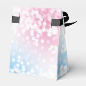 Modern blauw of roze? Geslacht Bedankdoosjes (Achterkant)