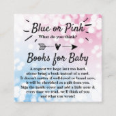 Modern blauw of roze? Geslacht boek Informatiekaartje (Voorkant)