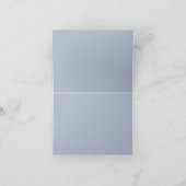 Modern Blauw Papier gesneden Mandala Dank u Bedankkaart (Binnen)