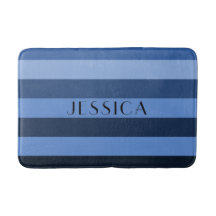 Modern Blauw Strepenpatroon