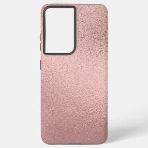Modern Blauwgroen Gold Pink Samsung Galaxy S21 Ult Hoesje