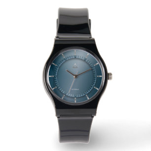 Modern Blauwgroen horloge