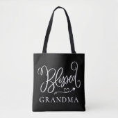 Modern Blessed Grandma Tote Bag (Voorkant)