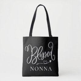 Modern Blessed Nonna Tote Bag