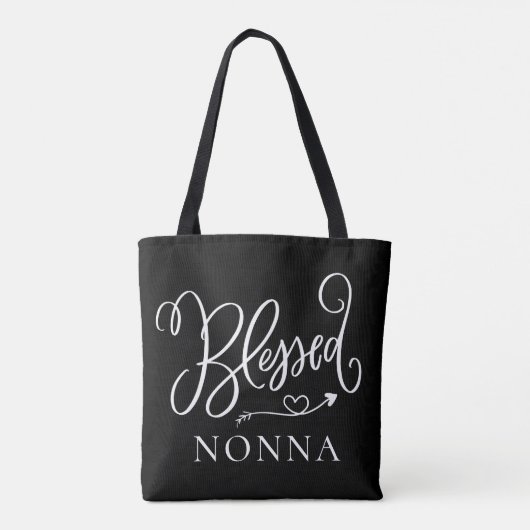 Modern Blessed Nonna Tote Bag (Achterkant)