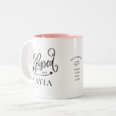 Modern Blessed Yiayia Coffee Mok (Voorkant links)