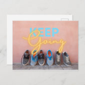 Modern blijven Motivatie Briefkaart (Voorkant / Achterkant)